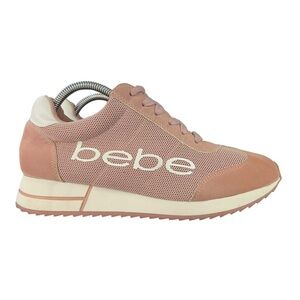 Bebe Pink Brodie Casual Fashion Sneaker Womens Size 11‎